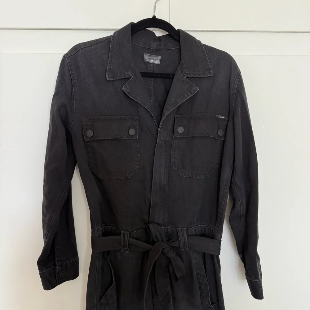 MOTHER Belted Fixer Jumpsuit - Picture 4 of 7